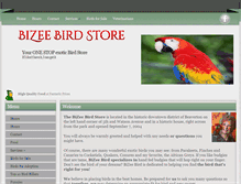 Tablet Screenshot of bizeebird.com